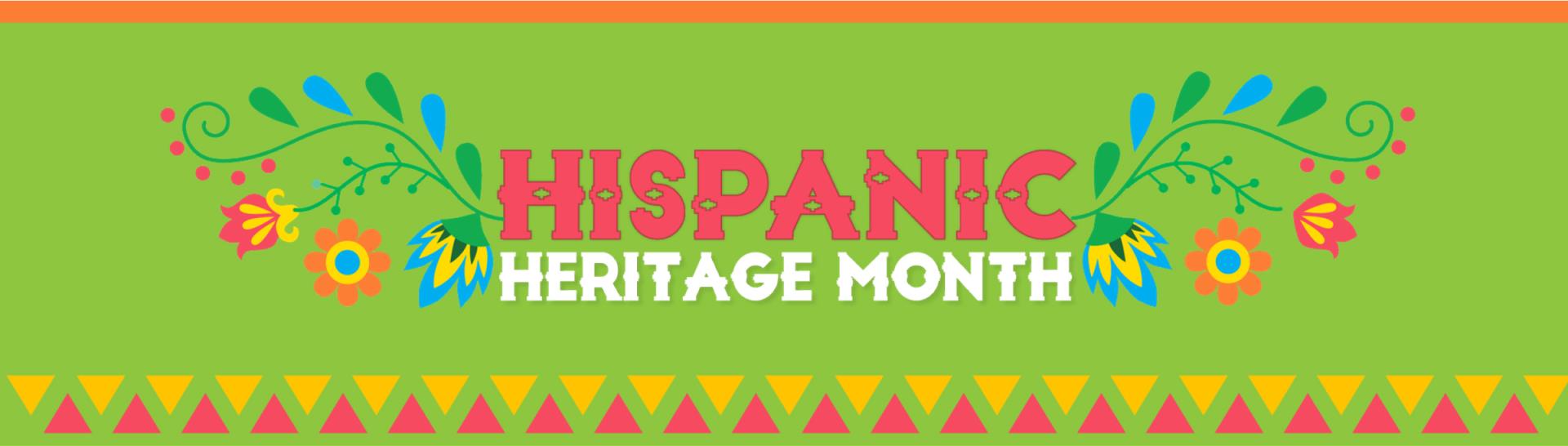 Hispanic Heritage Month Banner Printable