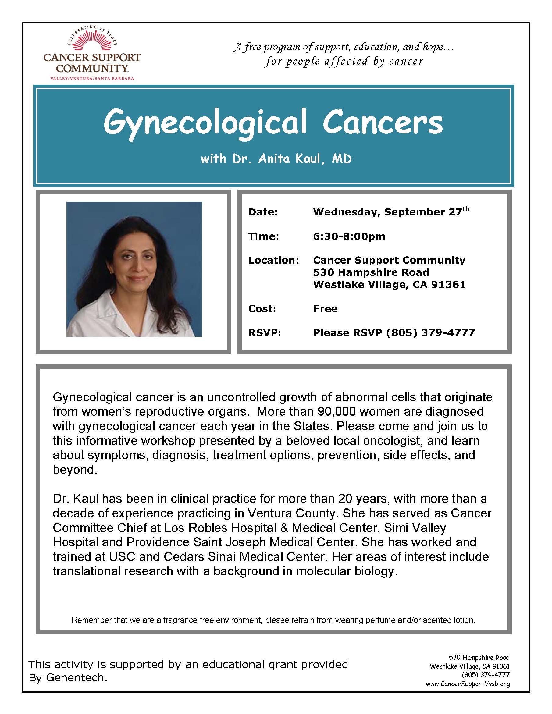 9-27 Gynecological Cancers