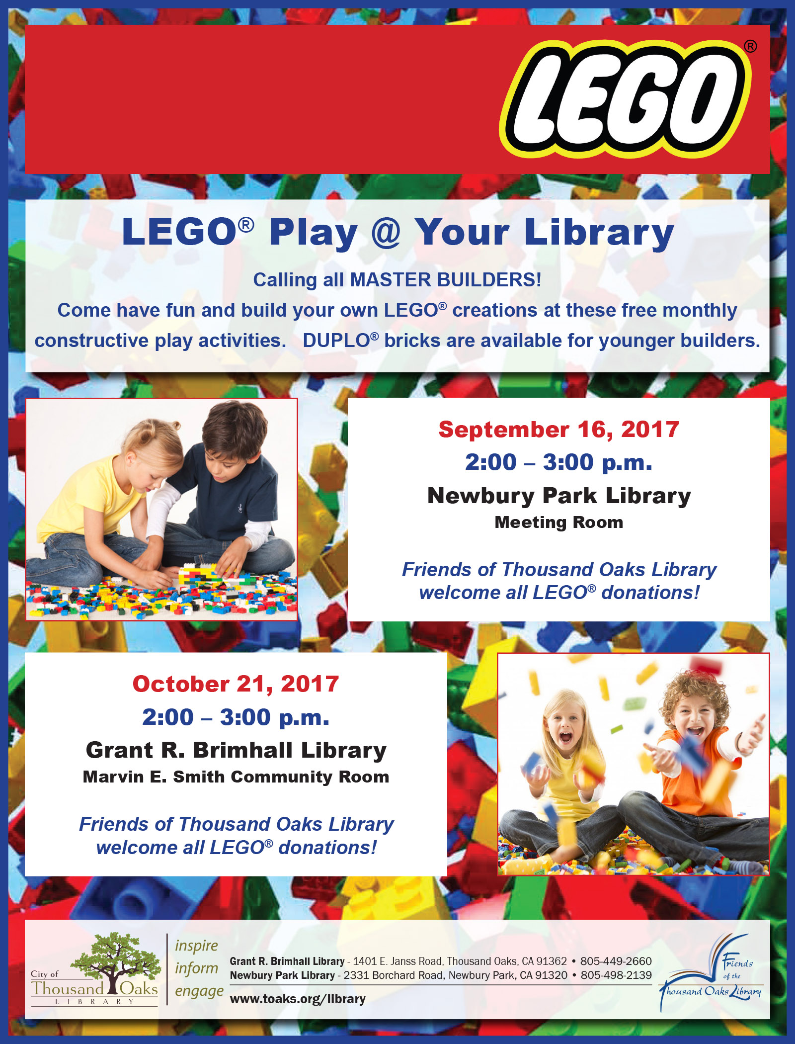 Lego Flyer - Fall 2017