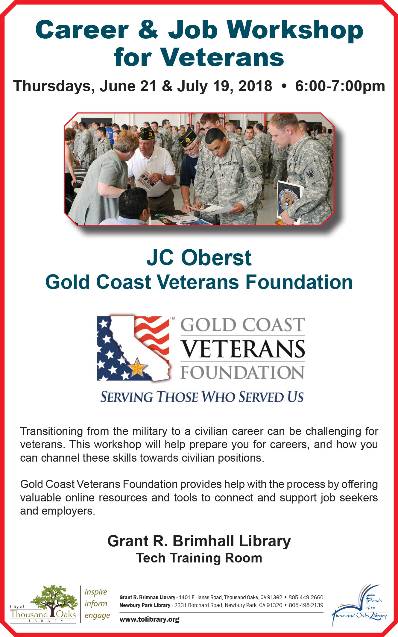 Career Prep for Veterans - JunJul 2018