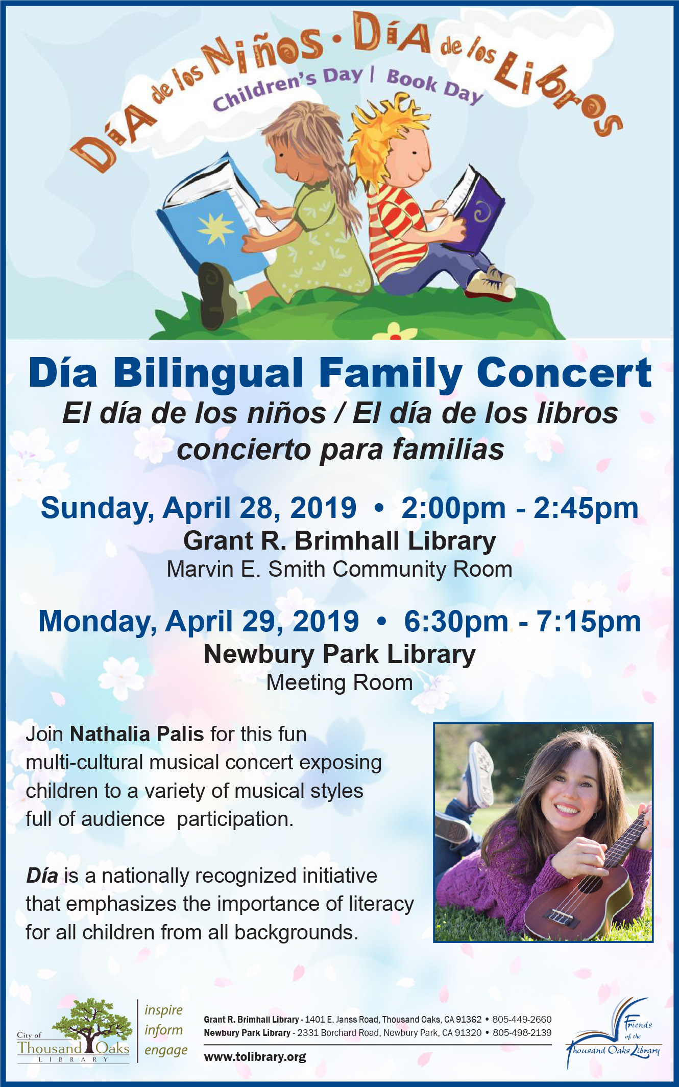 Día Bilingual Family Concert - English