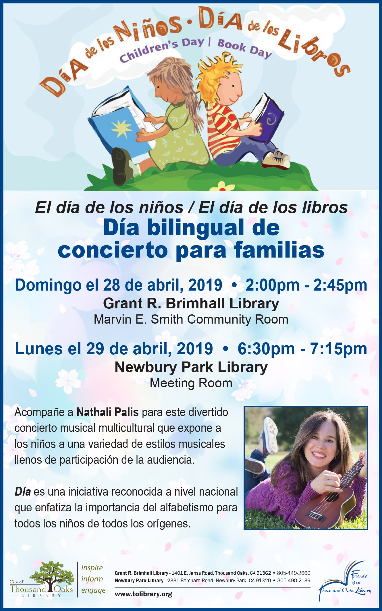 Día Bilingual Family Concert - Spanish