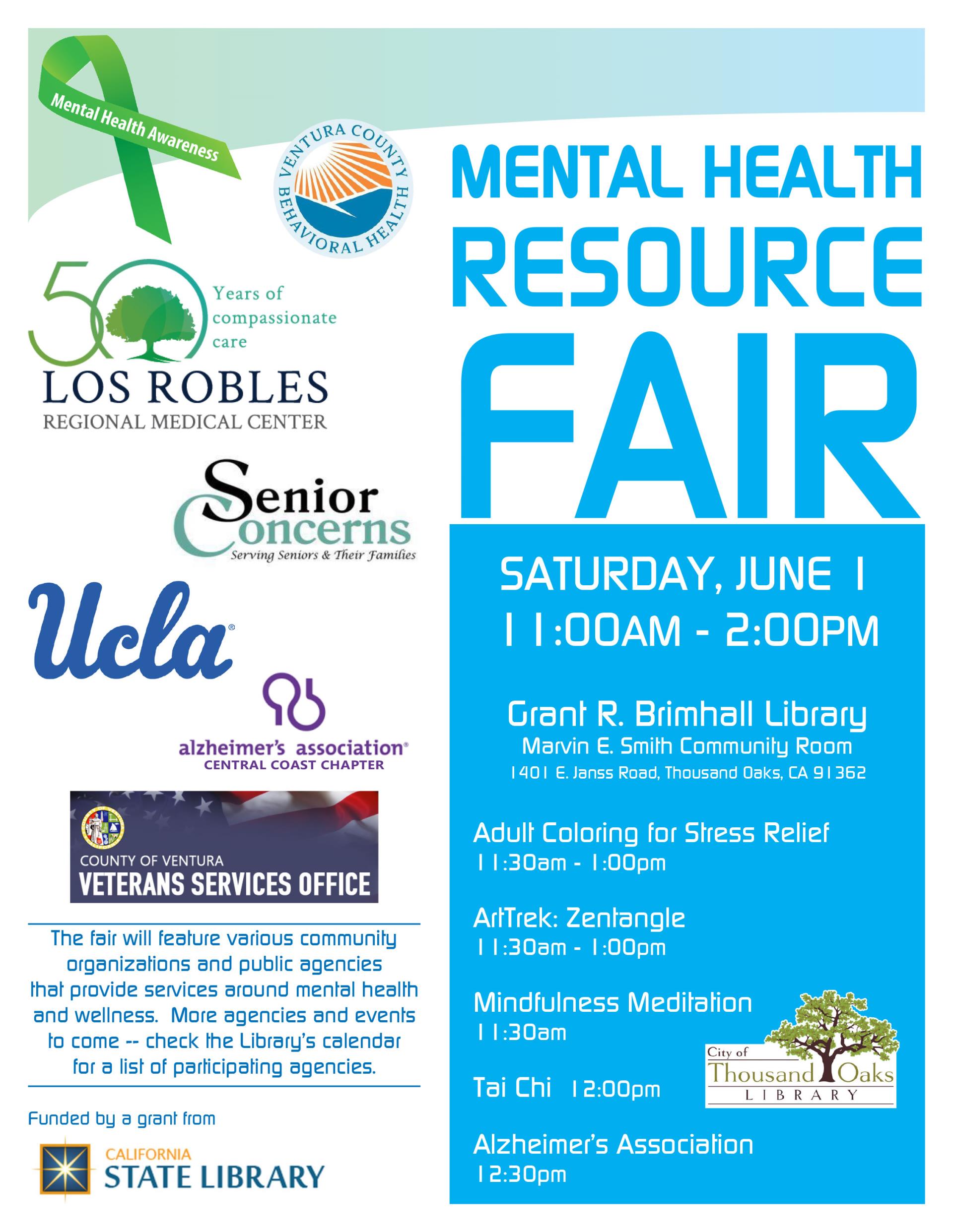 Mental Health Fair - FLYER 2019