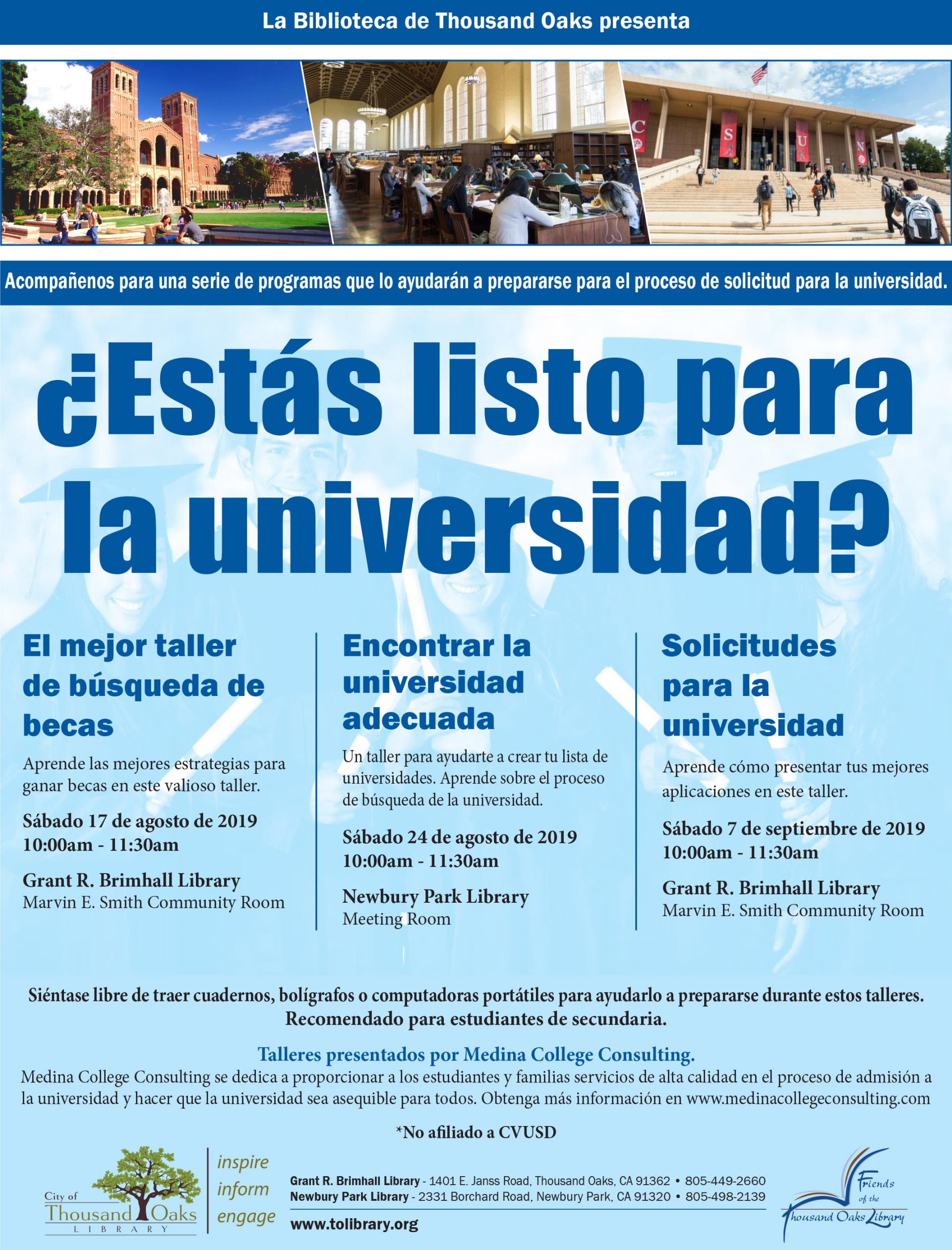 Are you Ready for College-Spanish