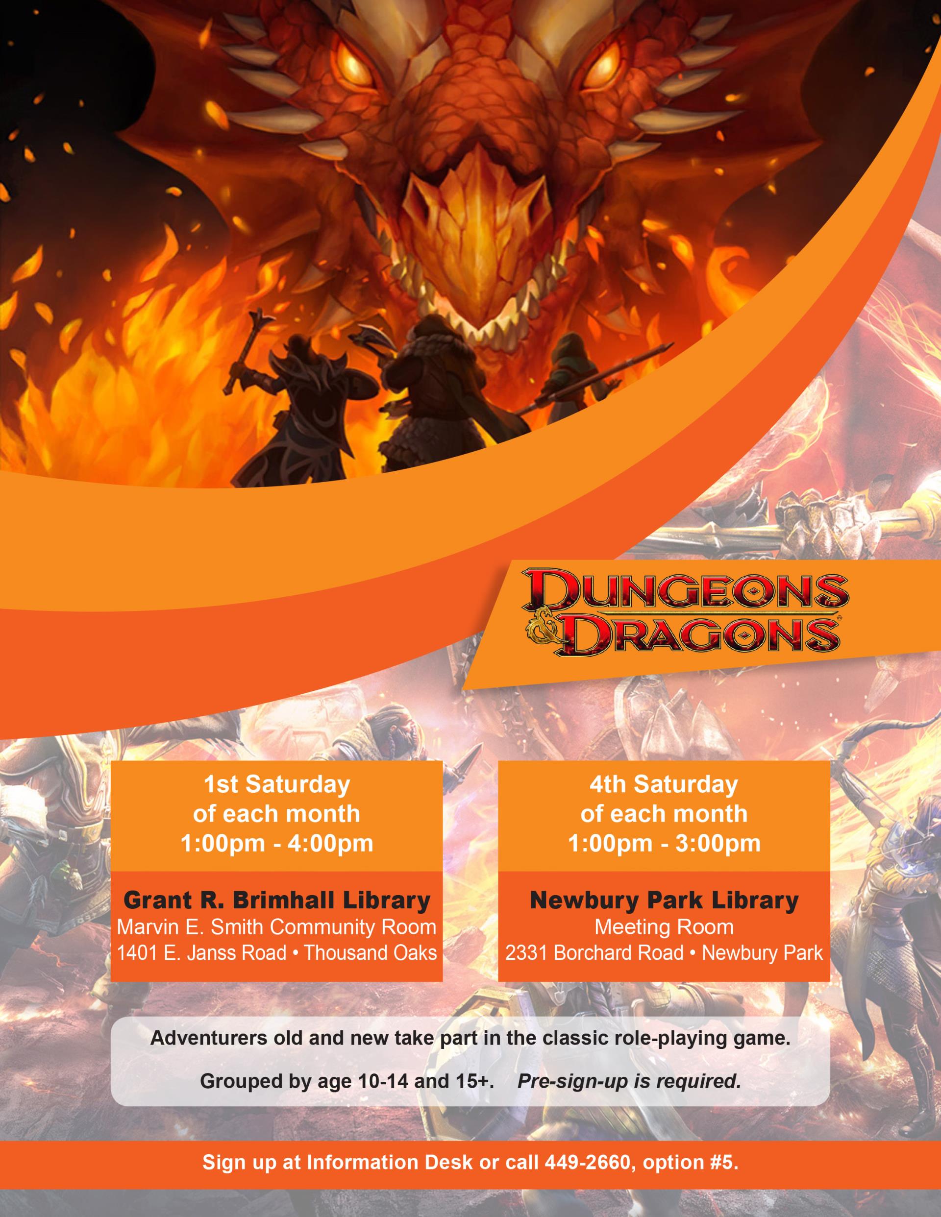 D&D Flyer 2019