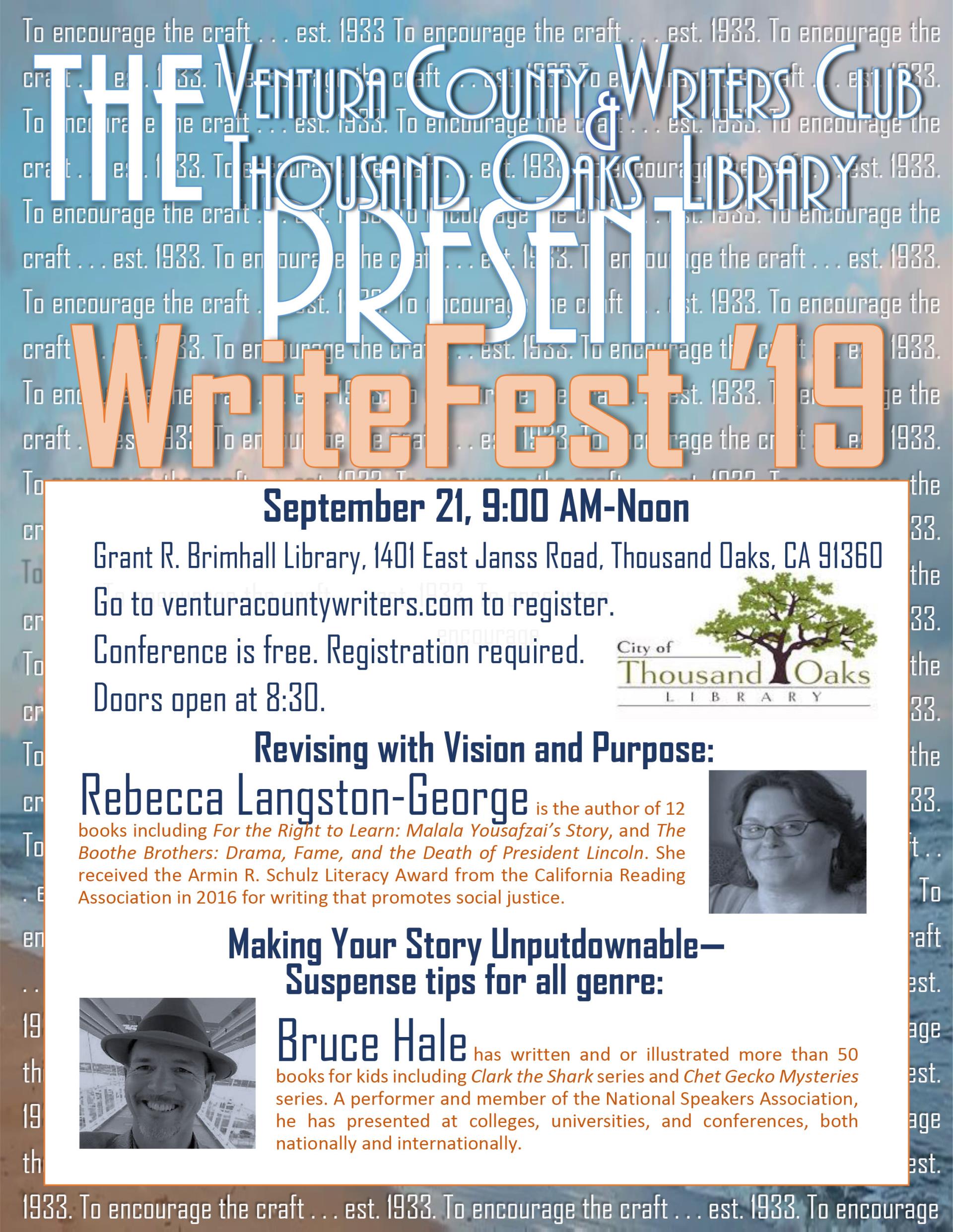 WriteFest - Sept 2019