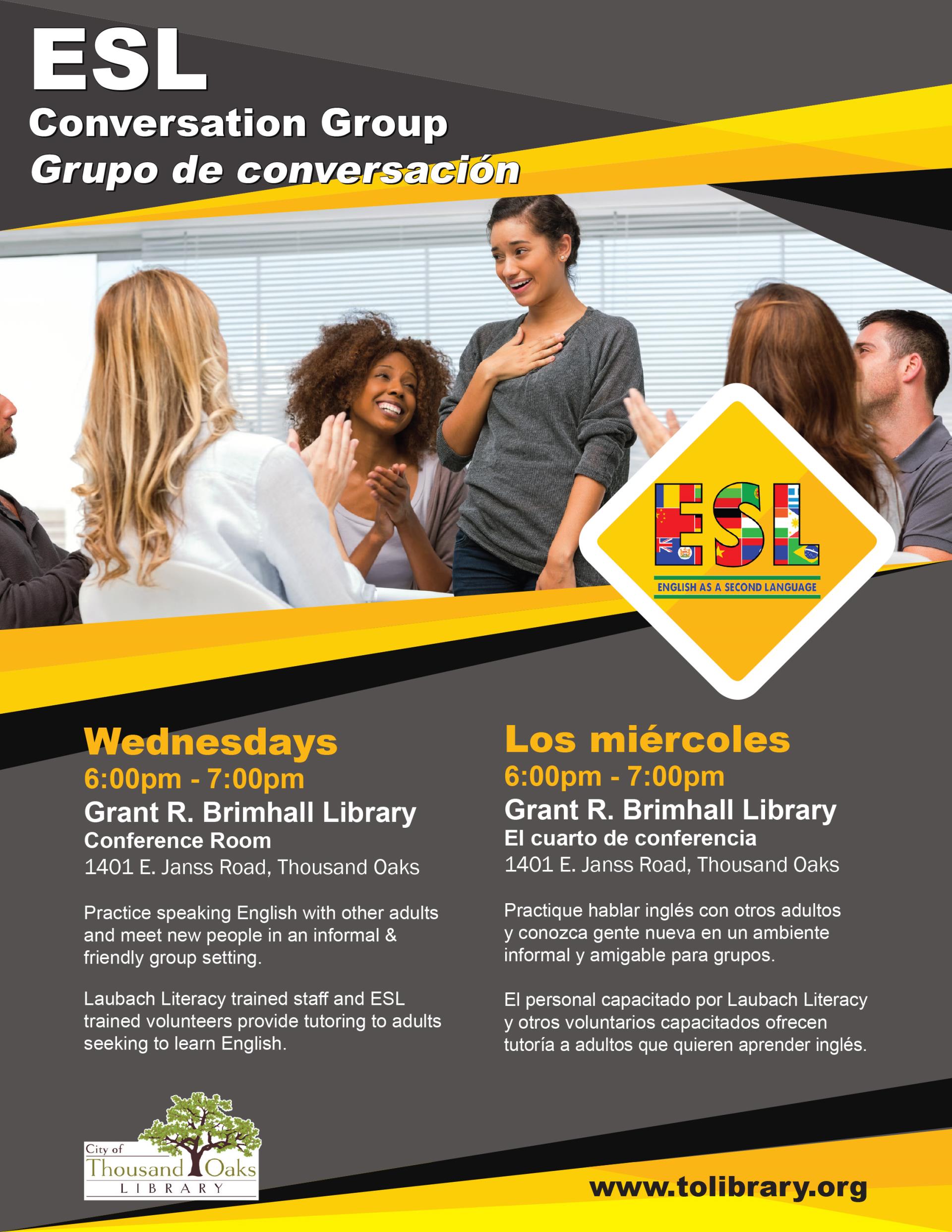ESL Conversation Group 2019