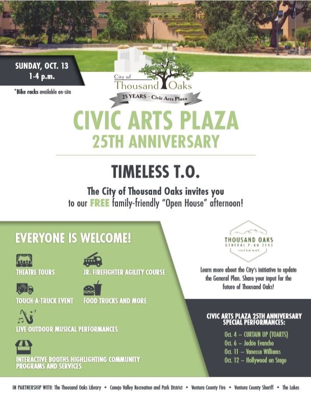25th Anniversary Open House Flyer