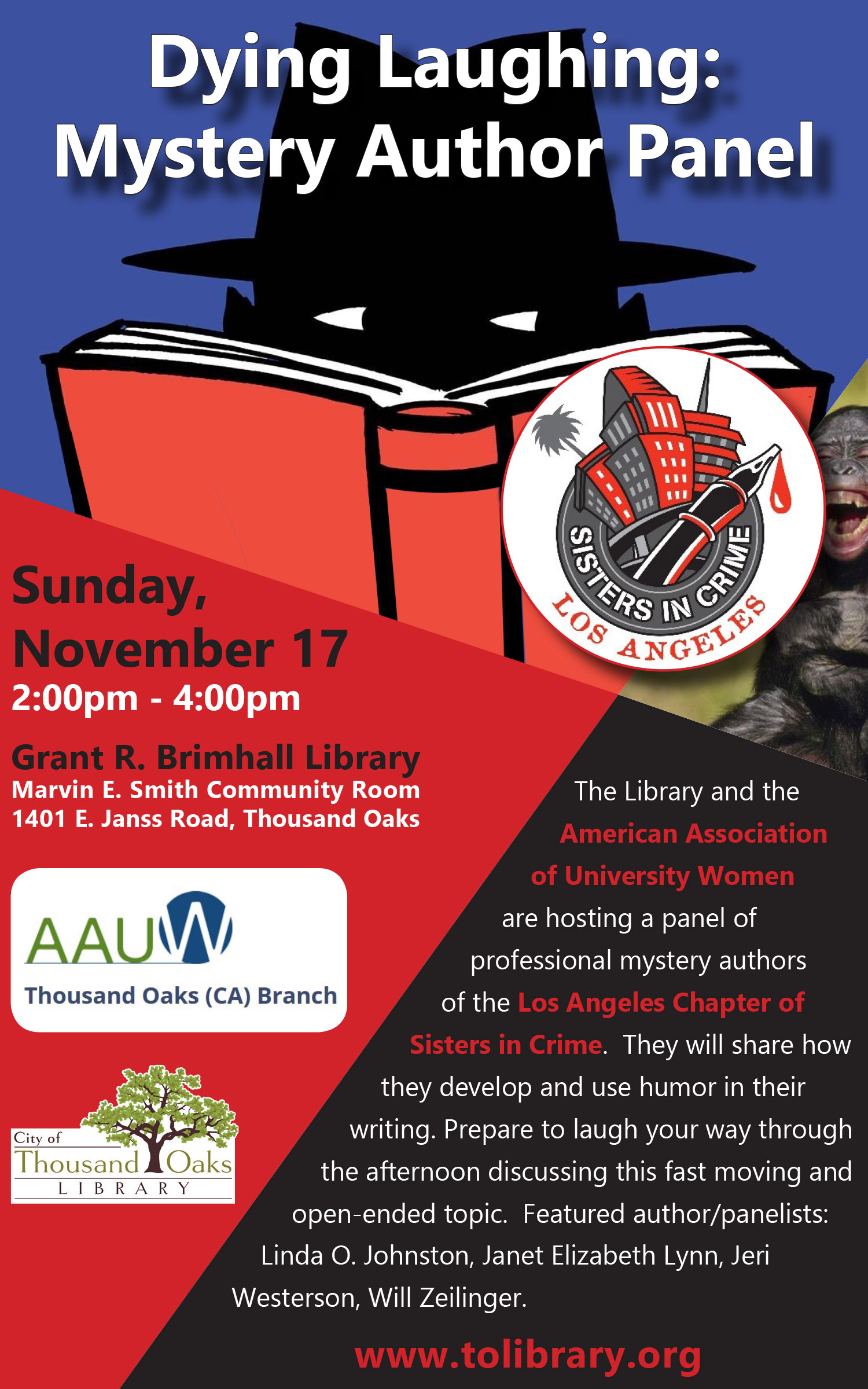 Mystery Author Panel - Nov 2019 (1)