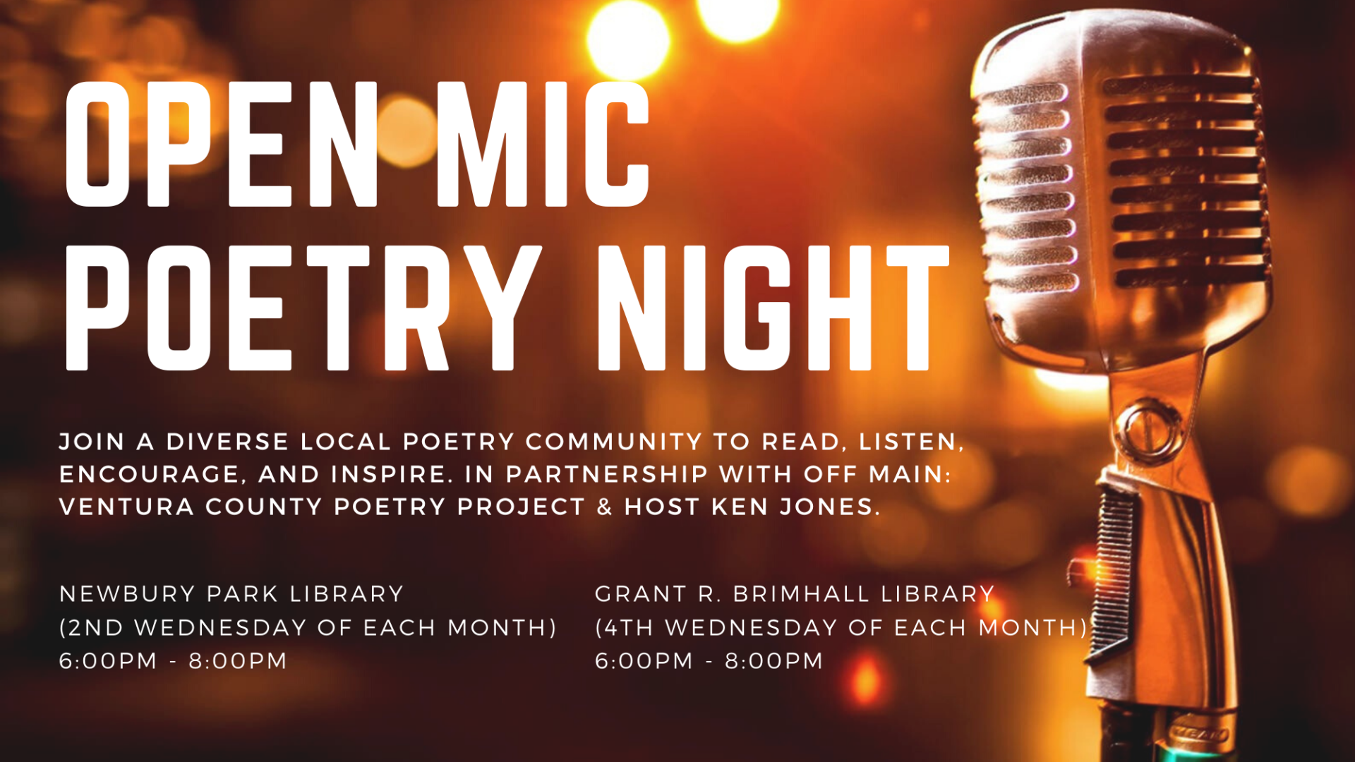 Poetry Night Update 
