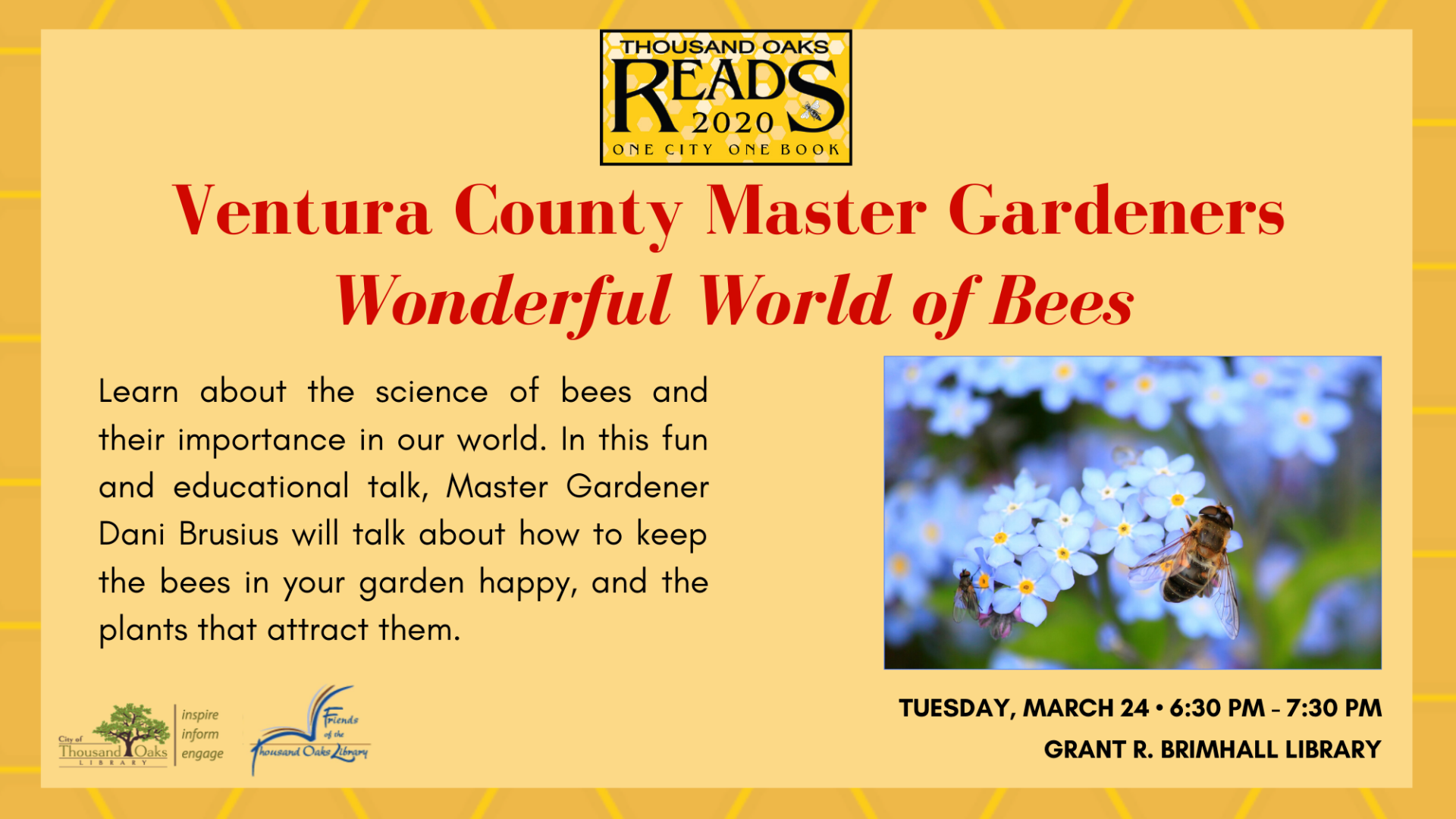 Master Gardeners: Wonderful World of Bees