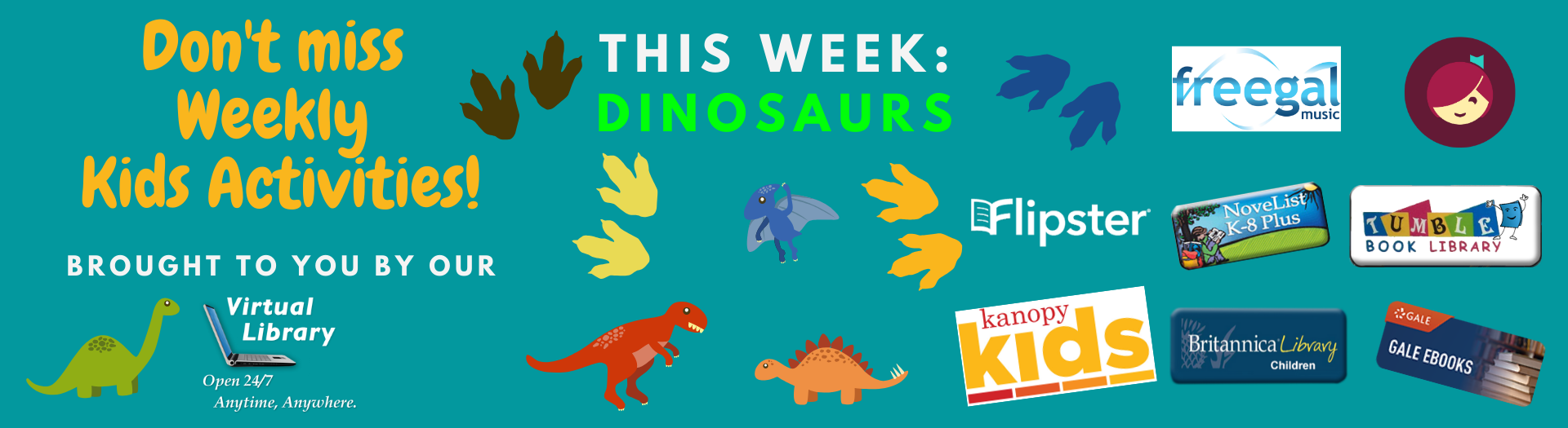 Dinosaurs banner
