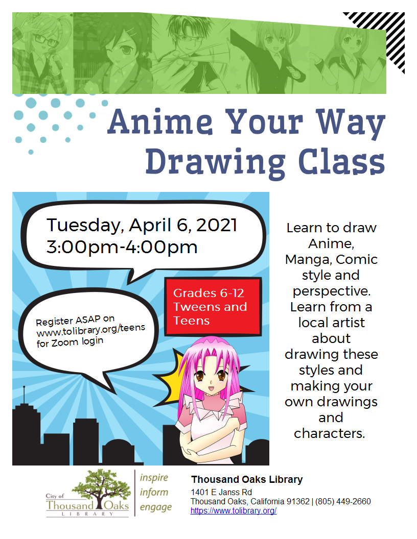 anime drawing class