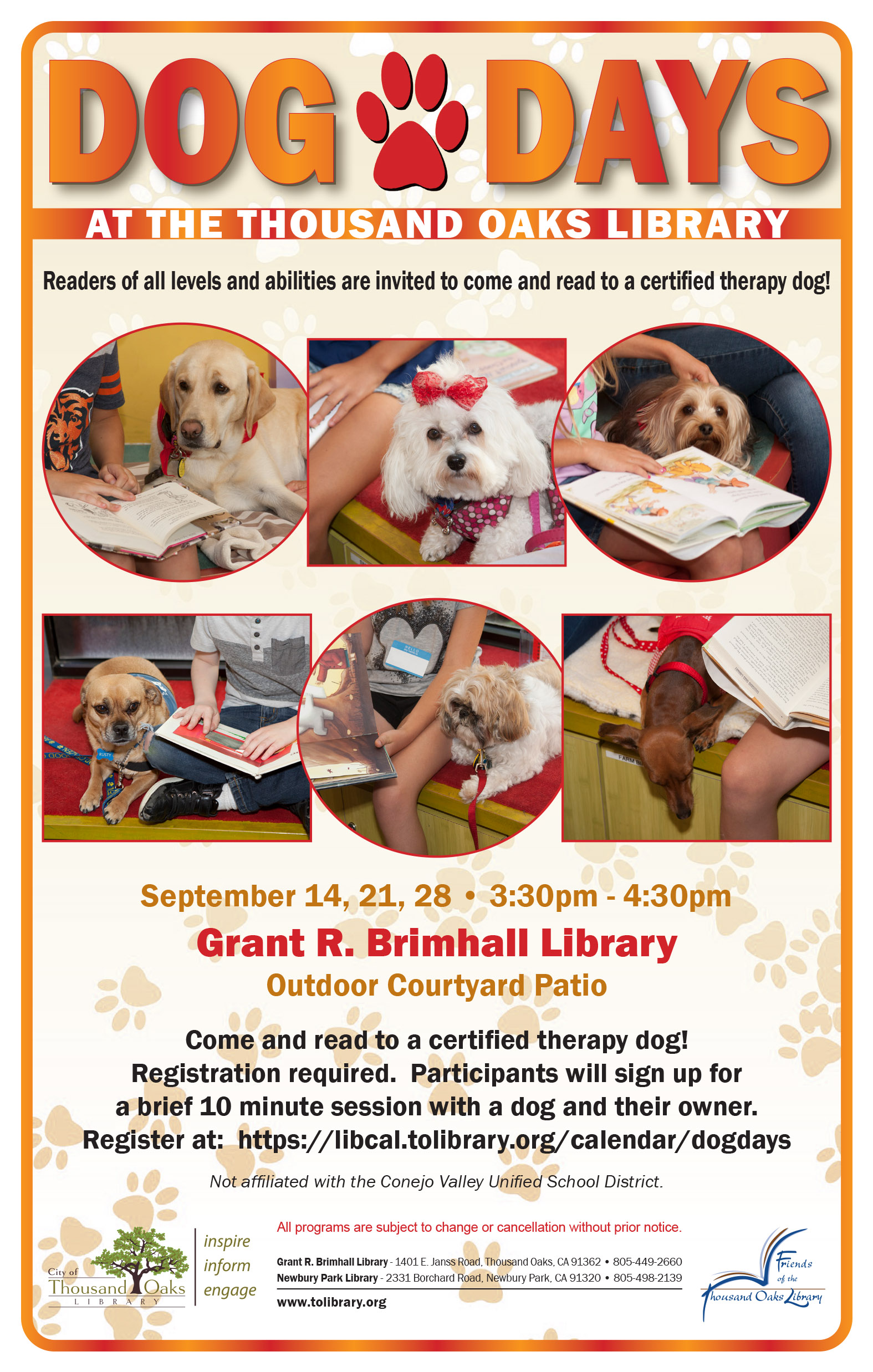 Dog Days Flyer- Fall 2021REV