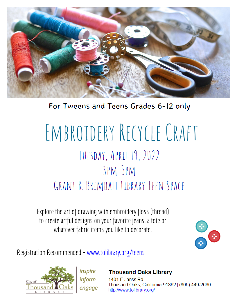 embroidery recycle