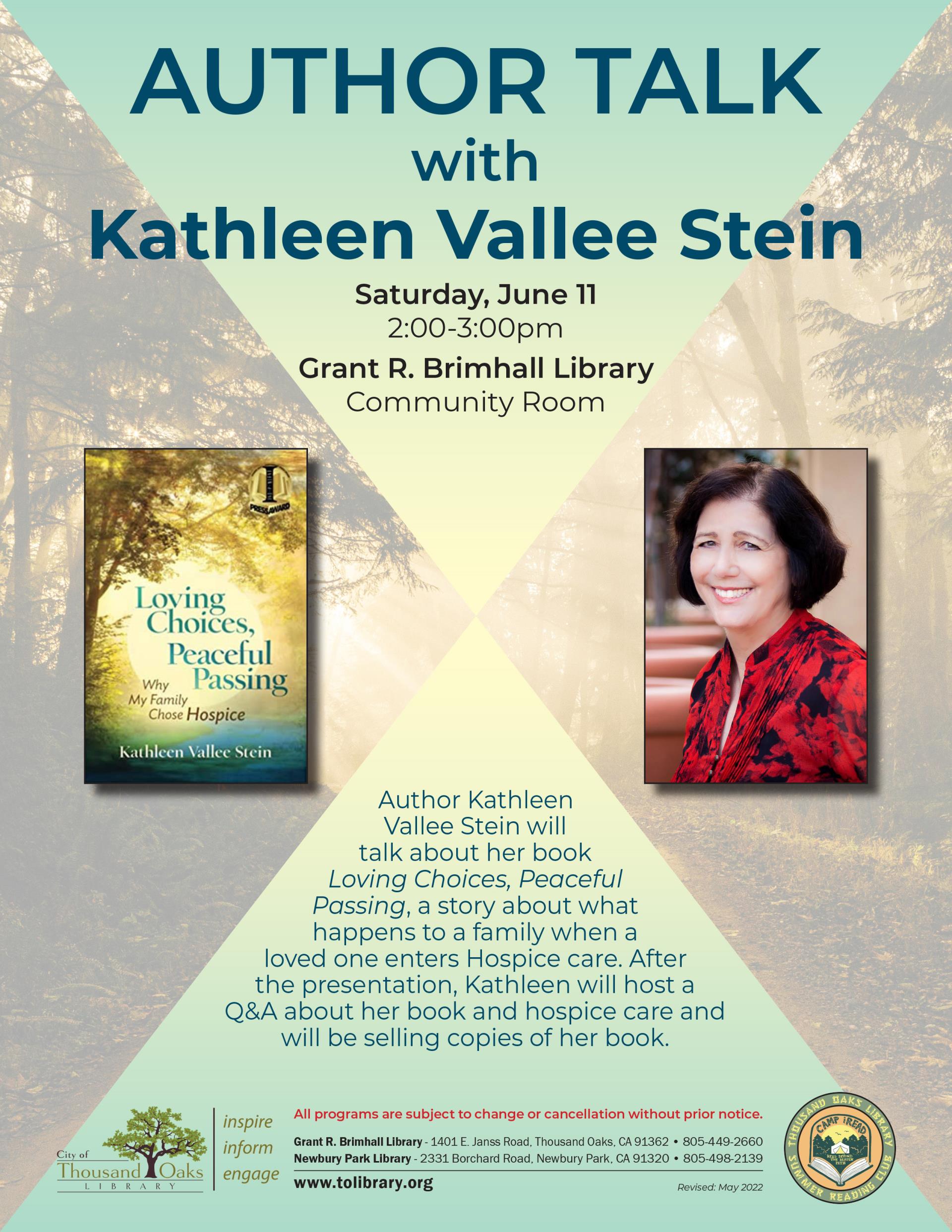 Author Talk - June 2022
