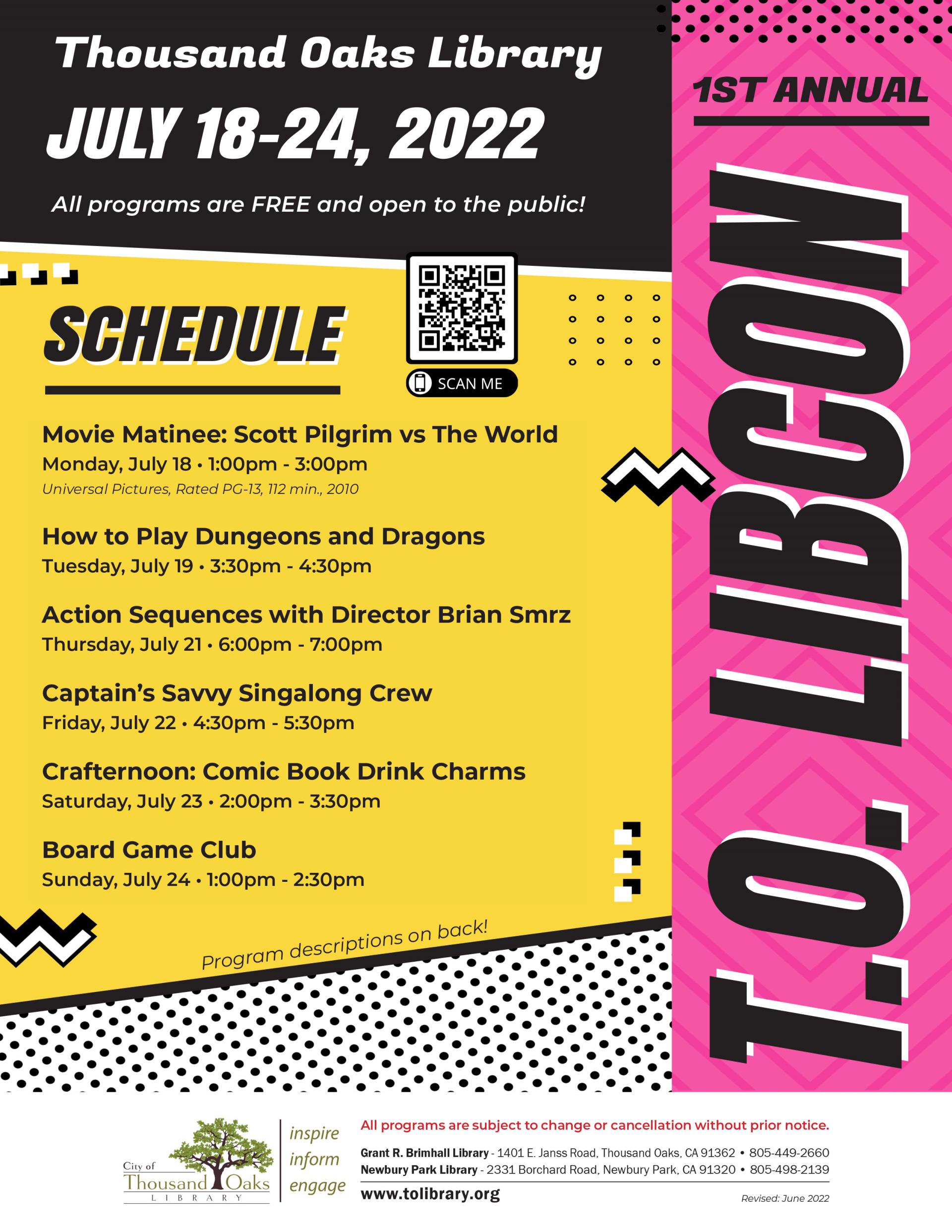 TO LIBCON Flyer - July 2022 (Side 1)