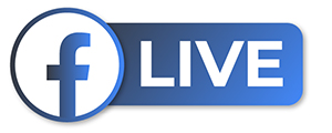Facebook live logo