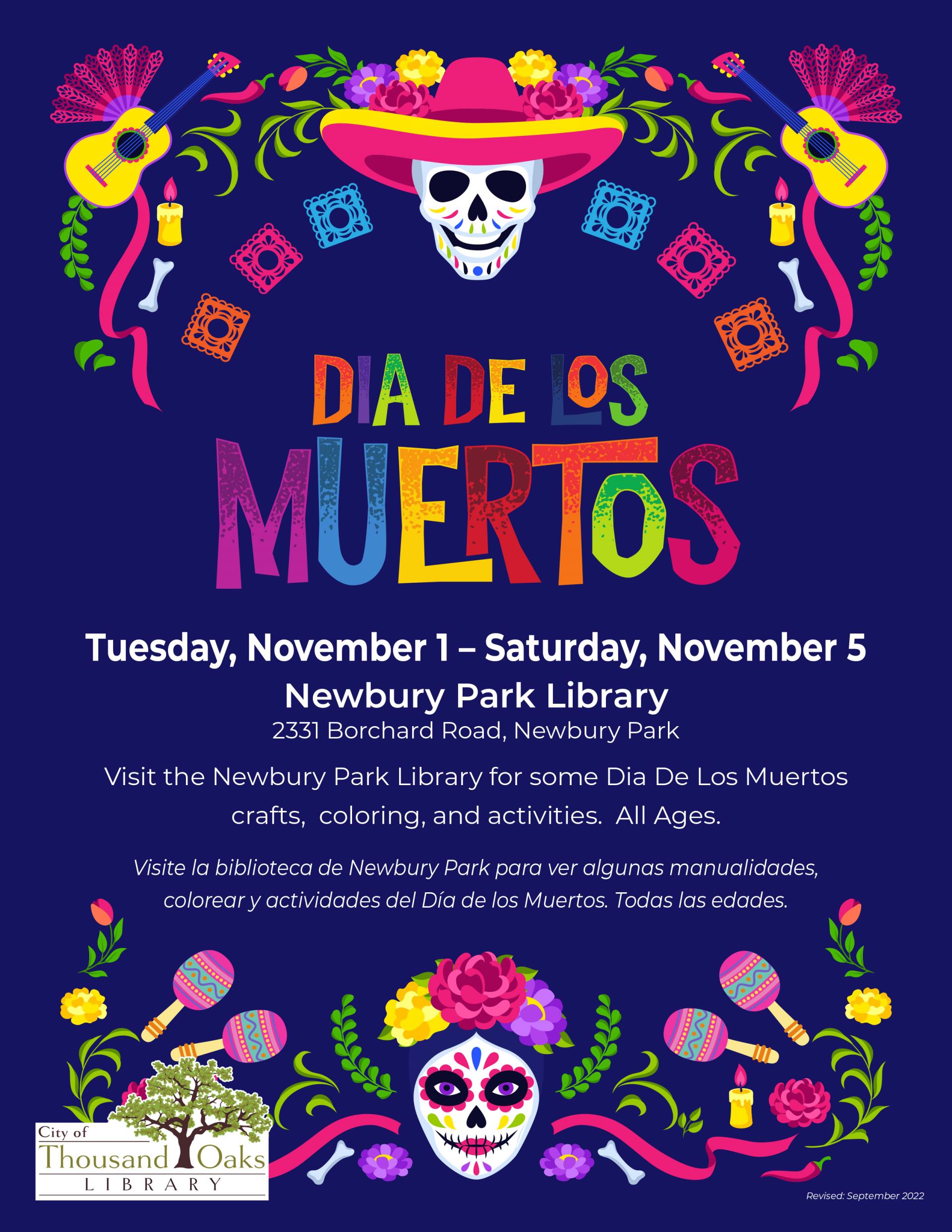 Library Events Calendar Thousand Oaks, CA