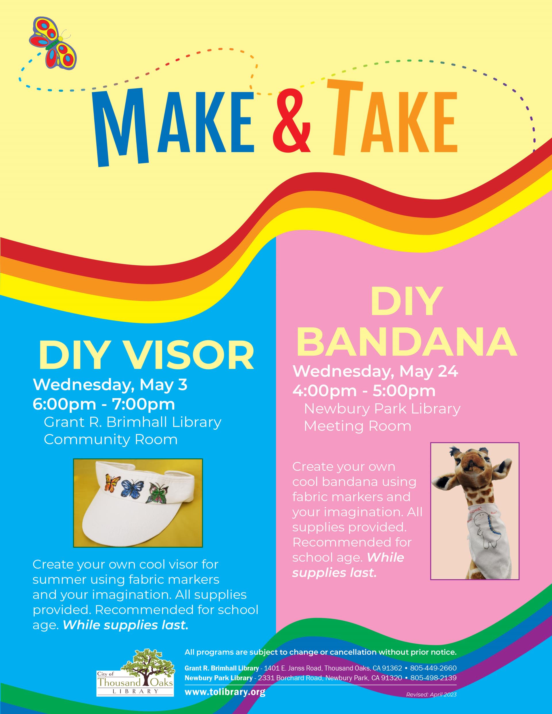 Make & Take - May 2023 Visor