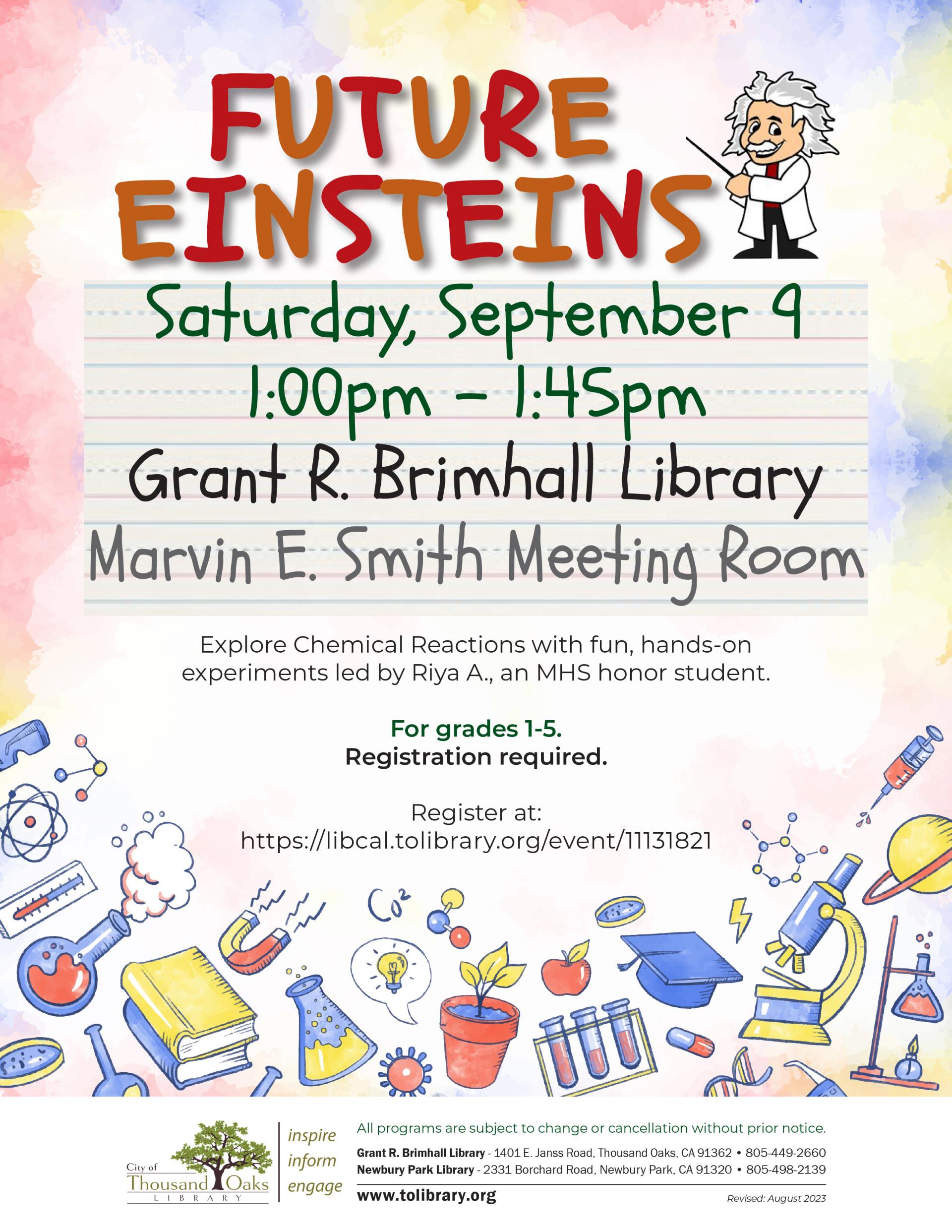 Future Einsteins - Sept 2023