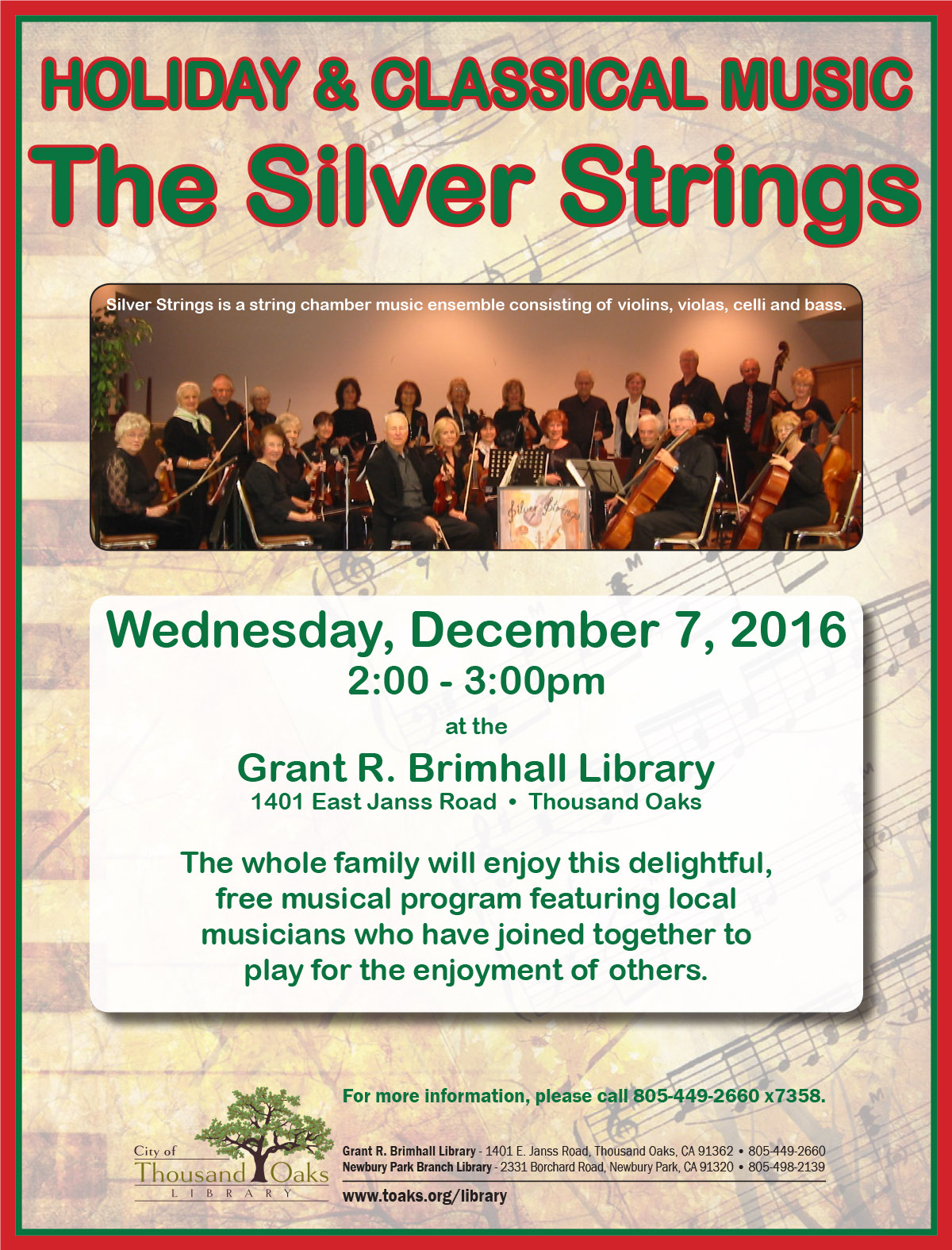 Silver Strings Orch - Dec 2016