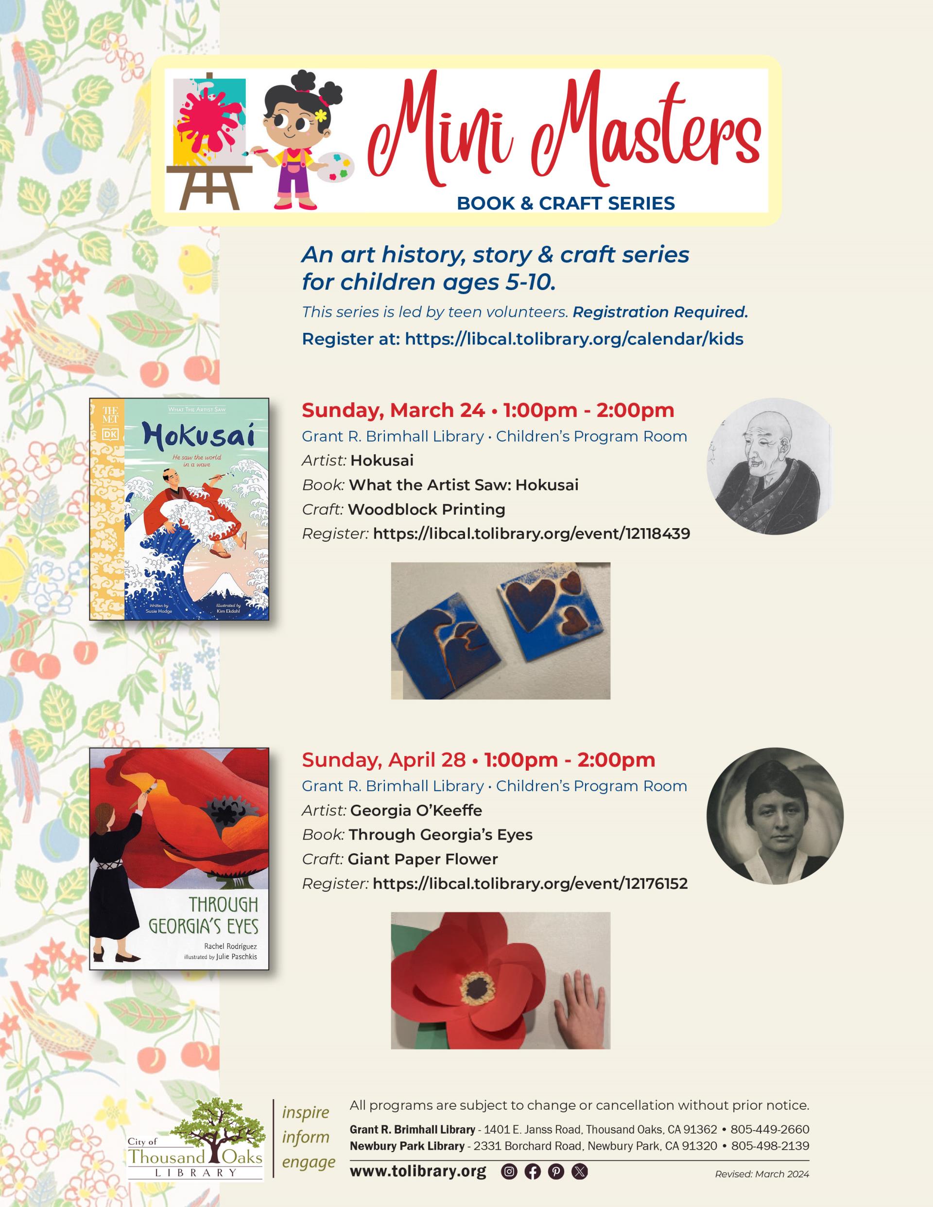 Mini Masters - MarchApril 2024