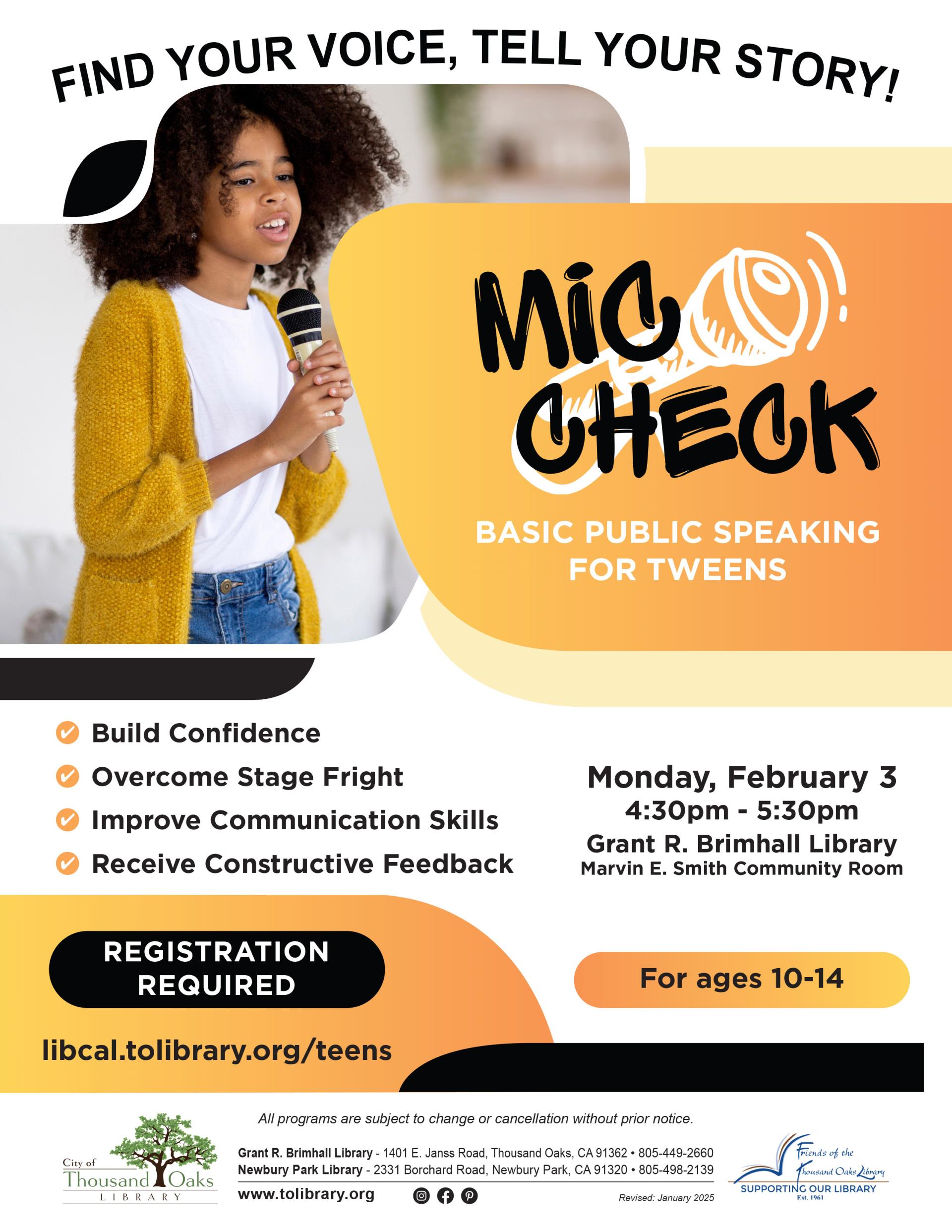 Mic Check FLYER 2025 ENGLISH