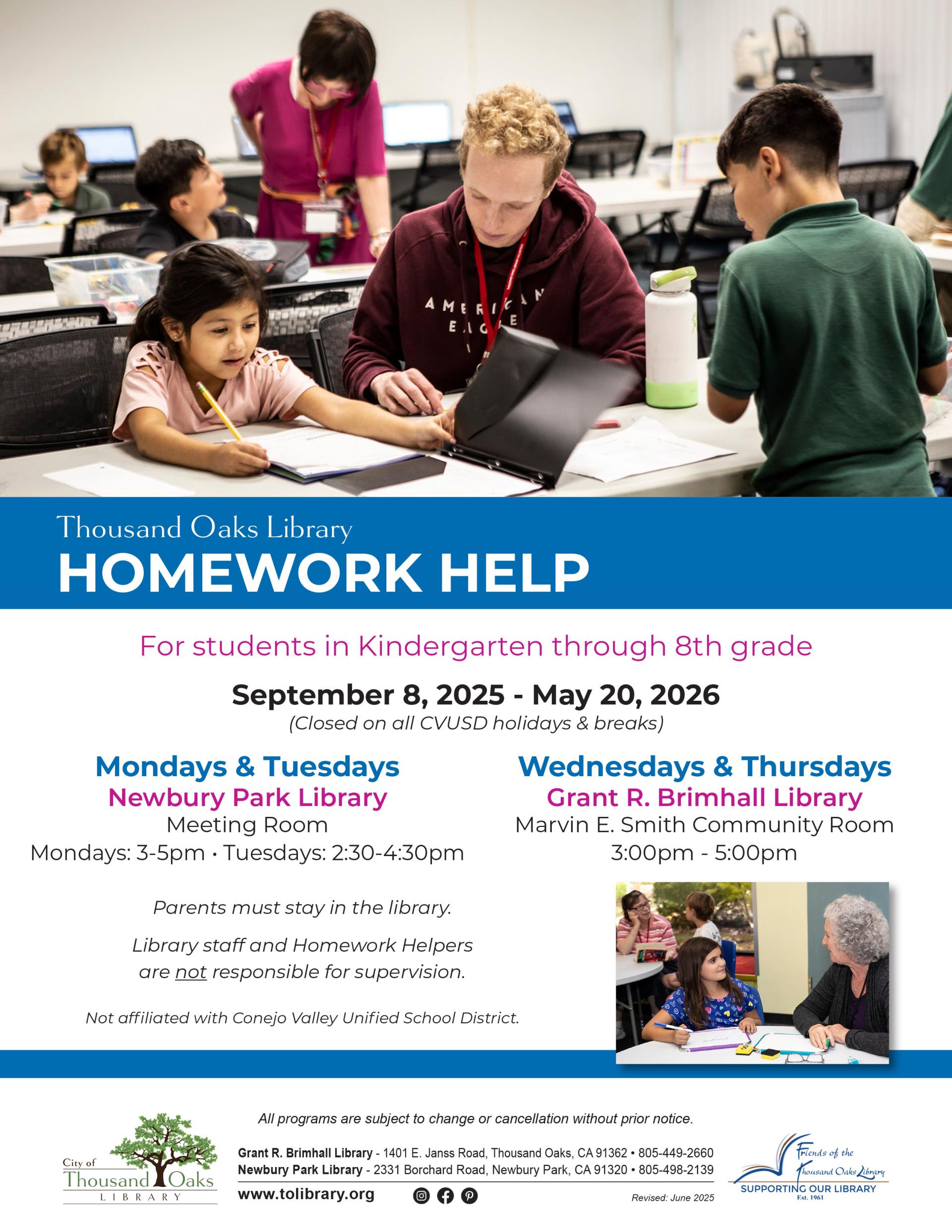 Homework Help Fall 2025 ENGLISH