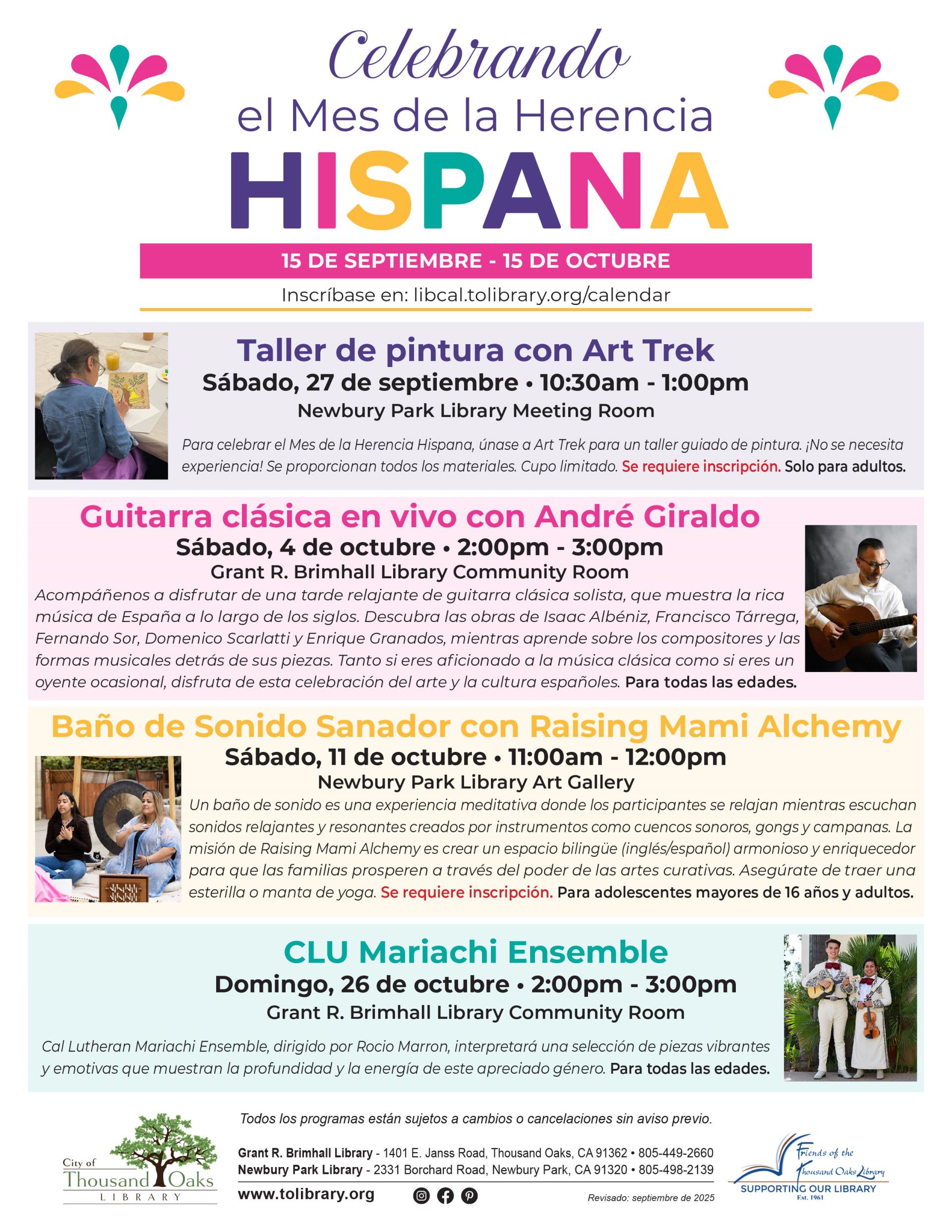 Hispanic Heritage Month 2025 SPANISH
