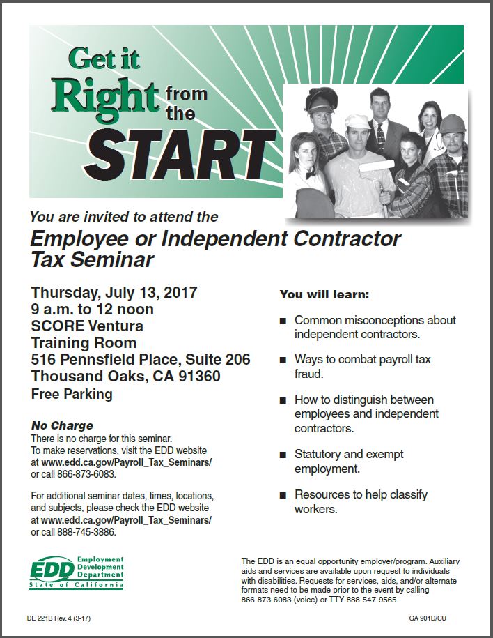 Thousand_Oaks_Employee_or_Independent_Contractor_Seminar_Flyer_07-13-17